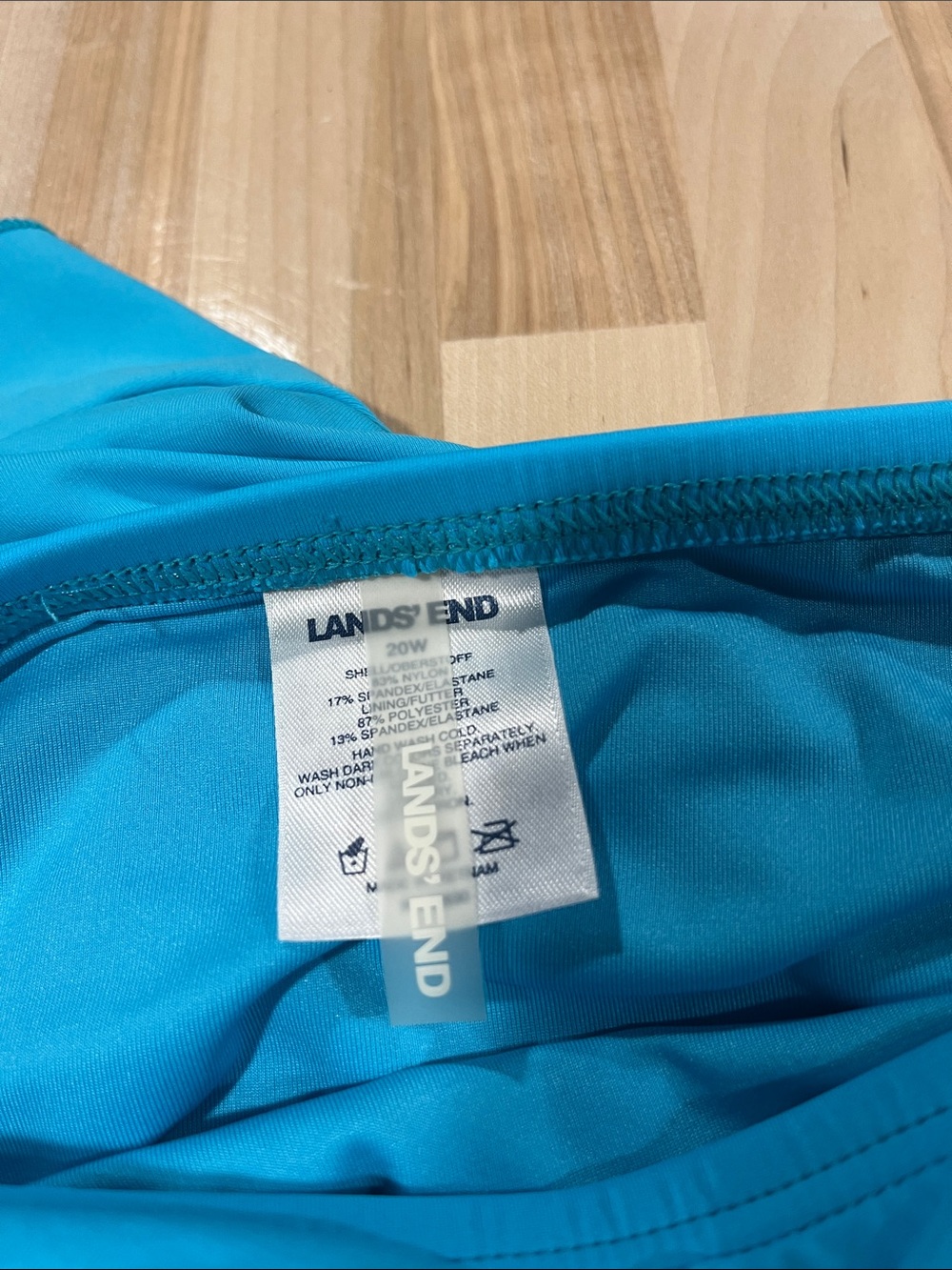 Turquoise Ruffle Swim Bottoms - Picture 8 of 10